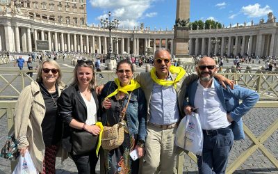 UNA DELEGAZIONE DELLA FAP ACLI DI FIRENZE ALL’INCONTRO DI PAPA FRANCESCO