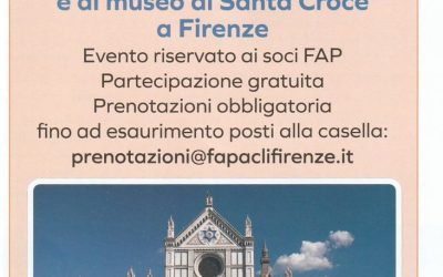 In occasione della visita guidata alla Basilica e al Museo di S.Croce