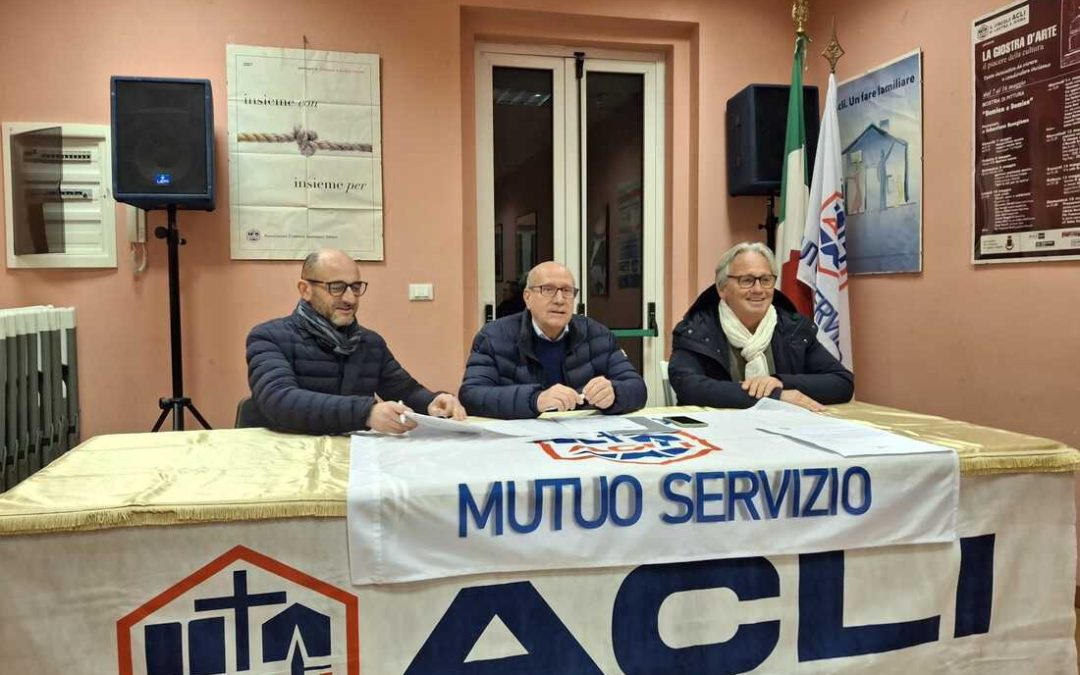 LEONARDO CAPPELLINI ELETTO PRESIDENTE DEL CIRCOLO ACLI  MUTUO SERVIZIO 