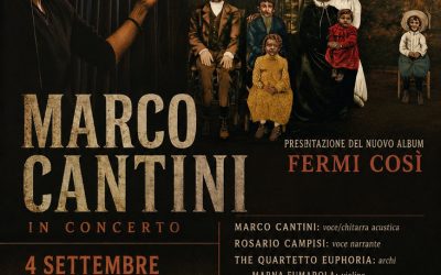 CONCERTO DI MARCO CANTINI NELLA   “PIAZZA DEI POPOLI”